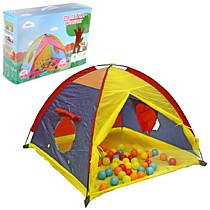 Детская кемпинговая палатка с шариками