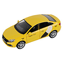 Машинка металлическая LADA Vesta Яндекс.Такси Yellow