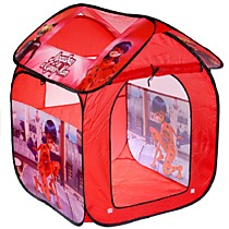Детская палатка-домик "Леди Баг и Супер Кот", 83*83*105см