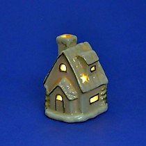 Светлый домик с подсветкой