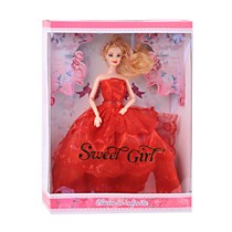 Кукла Sweet Girl в бальном красном платье