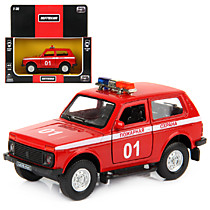 Внедорожник металлический Hoffmann Lada 4x4 "Пожарная охрана"