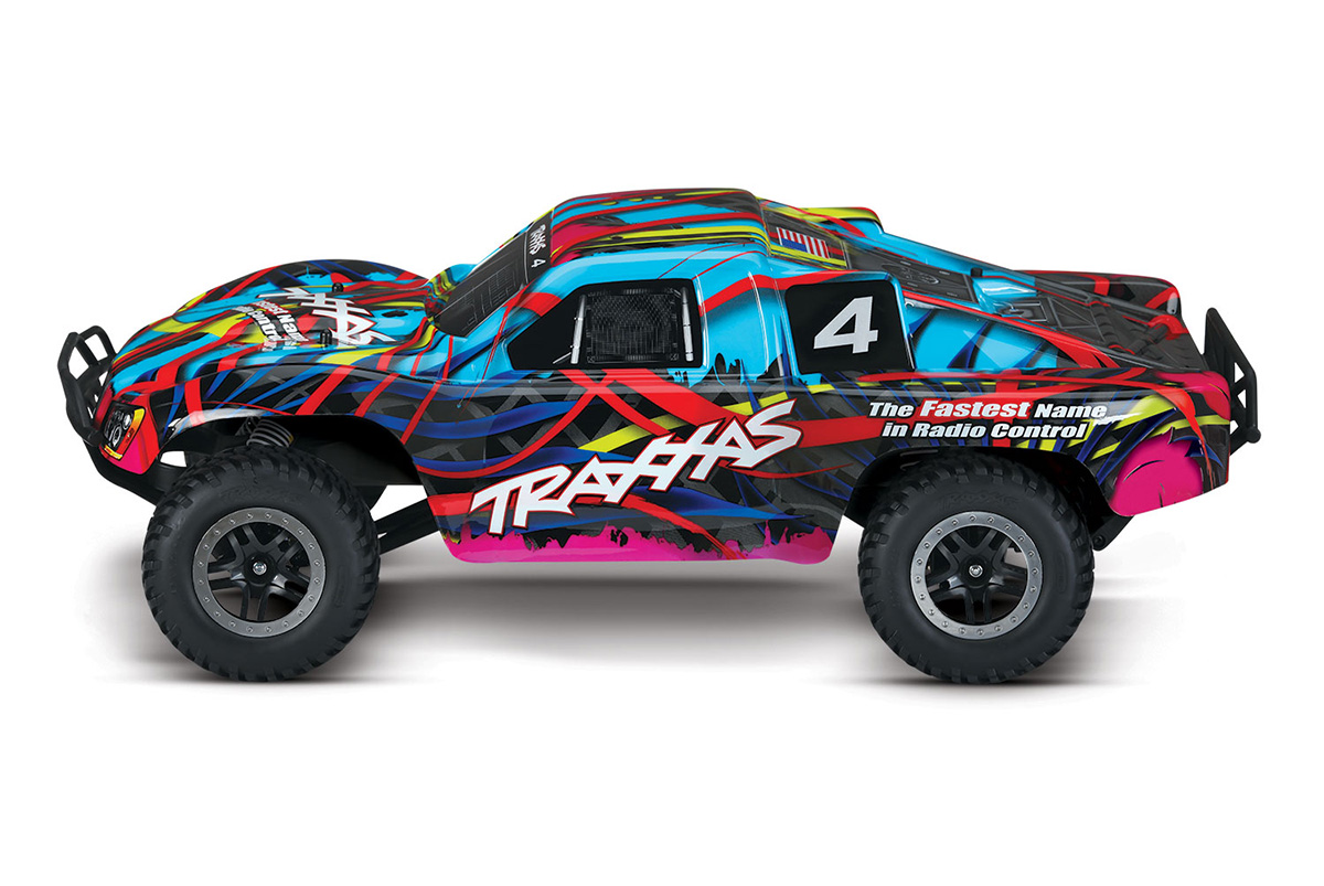 РАДИОУПРАВЛЯЕМАЯ МАШИНА TRAXXAS SLASH 2WD VXL TSM (ГРАФФИТИ)