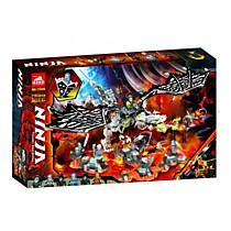 Конструктор Ninjago Дракон чародея-скелета 11556