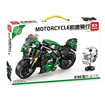 Конструктор Мотоцикл Kawasaki ZV-10R 8105 