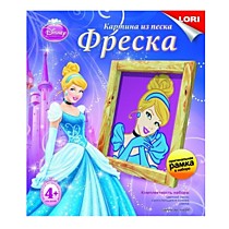 Фреска. Картина из песка. Disney "Золушка"