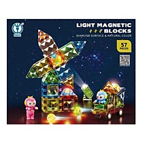 Магнитный конструктор Light Magnetics Blocks 57