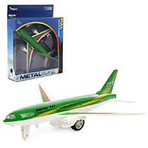 Металлический инерционный самолет 1:420  Boeing 777 Green